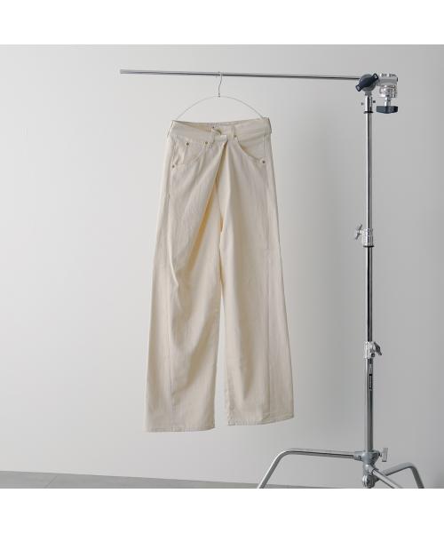 null null DARKPARK ジーンズ INES FOLD OVER DENIM WTR19 DWB05 （0002/OFF-WHITE） 0002/OFF-WHITE