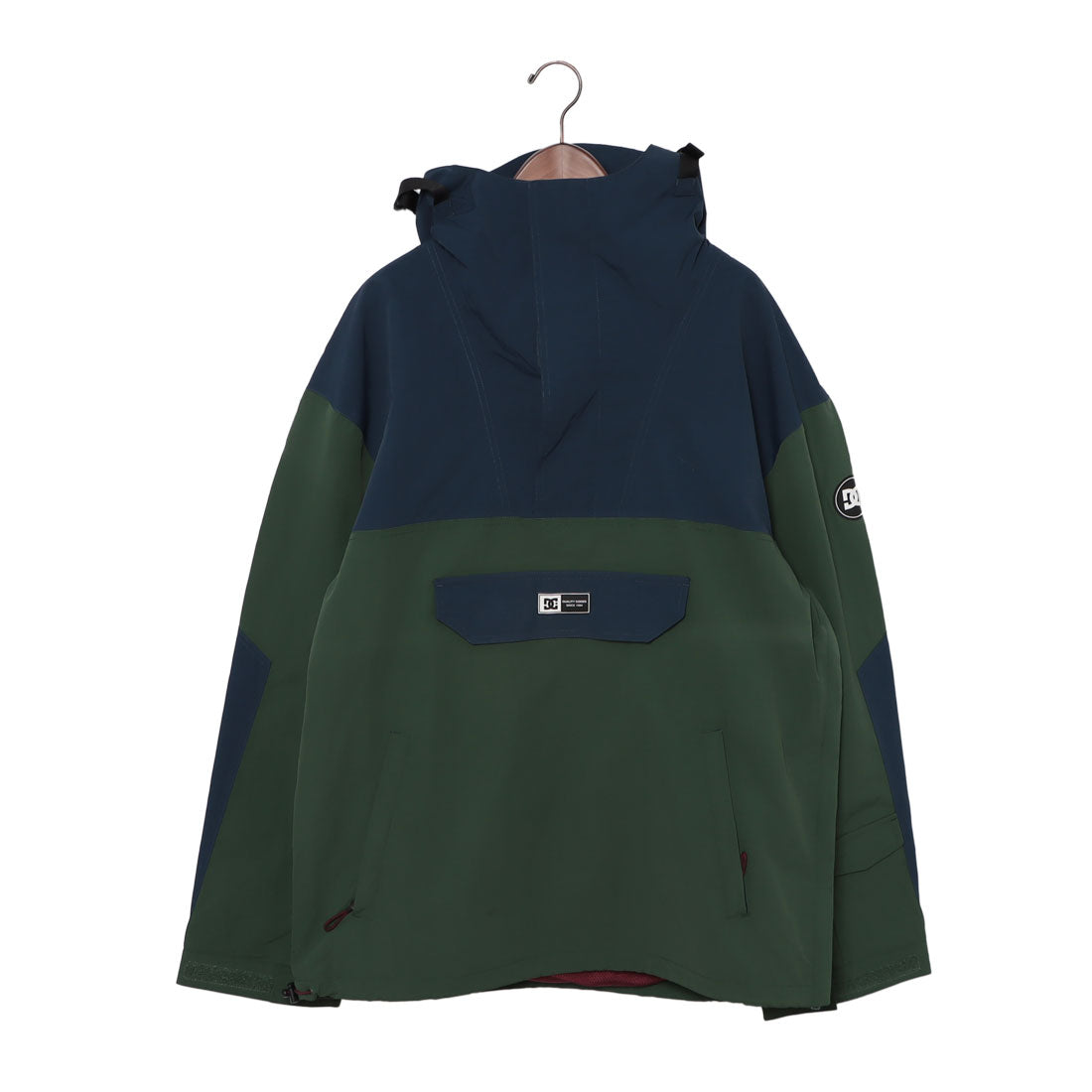 ディーシーシューズ DC SHOES DC-43 ANORAK ジャケット （ネイビー×グリーン） ネイビー×グリーン