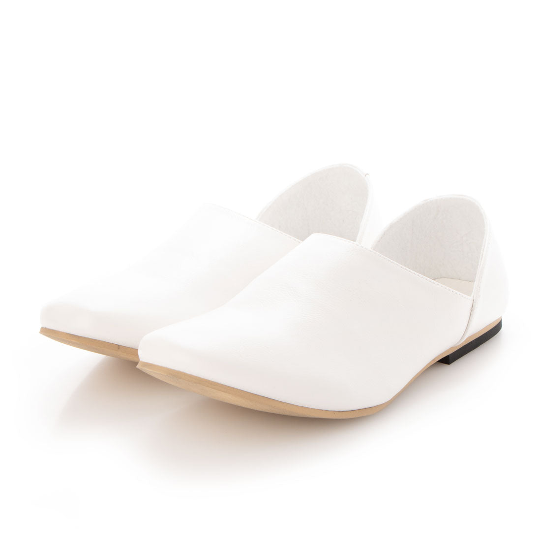 Dedes Simple and easy to match! Slip-on babouche with heels/ 5228