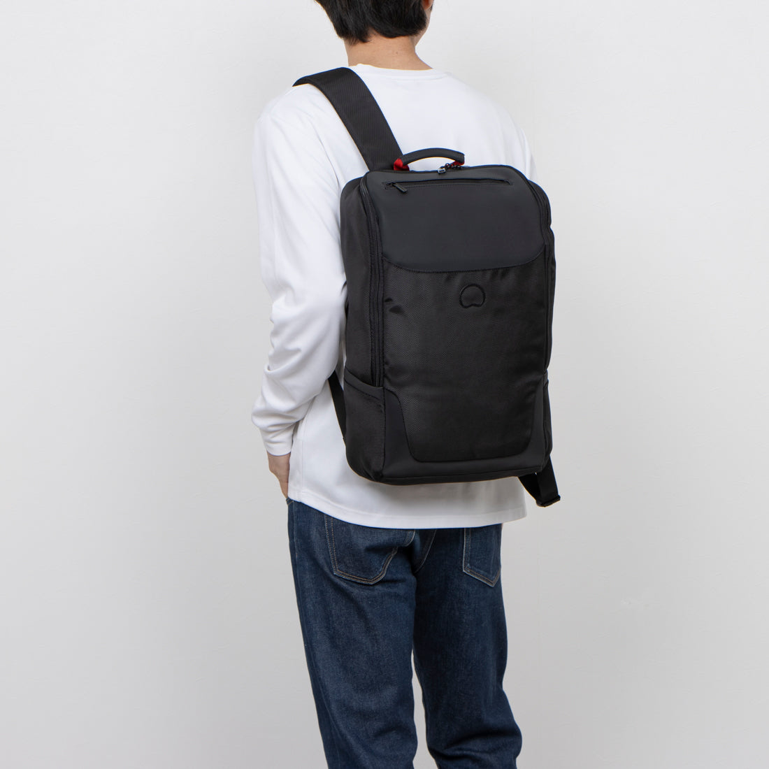 デルセー DELSEY PARIS ビジネスリュック メンズ リュック PARVIS PLUS リュックサック A4 15.6インチPC対応 通勤 (BLACK) （BLACK） BLACK