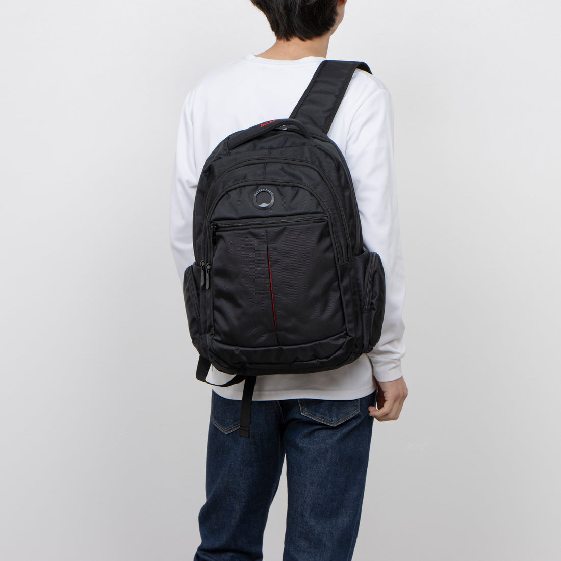 デルセー DELSEY PARIS ビジネスリュック メンズ リュック ELEMENT FLIER 3C リュックサック A4 15.6インチPC対応 24L 通勤 (BLACK) （BLACK） BLACK