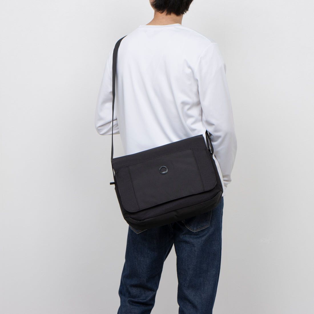 デルセー DELSEY PARIS メッセンジャーバッグ ショルダーバッグ PICPUS 8L (BLACK CAMOUFLAGE) （BLACK CAMOUFLAGE） BLACK CAMOUFLAGE