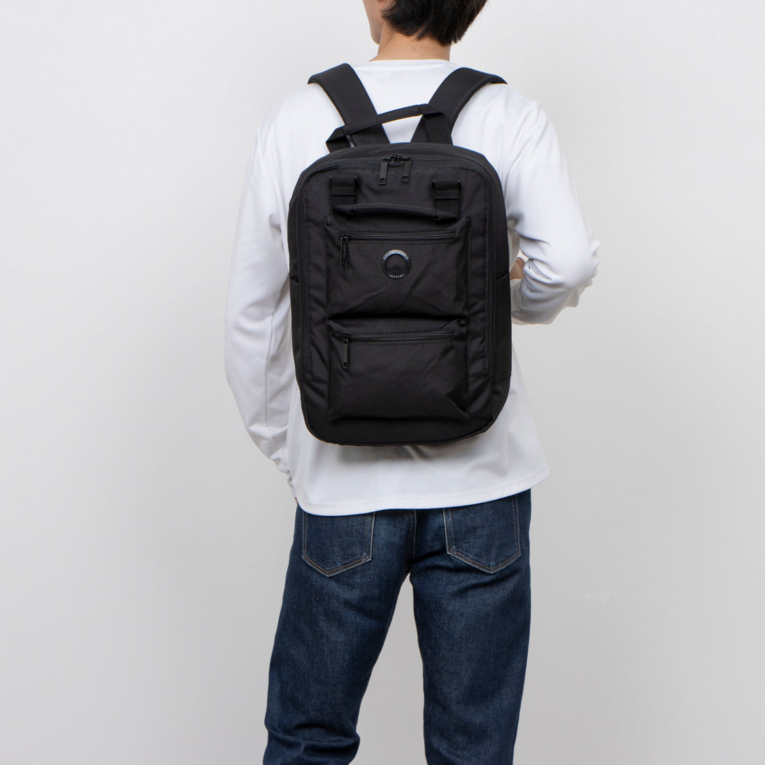 デルセー DELSEY PARIS ビジネスリュック メンズ リュック CITYPAK Square シティパック バックパック 15.6インチPC対応 14.6L 通勤 (BLACK) （BLACK） BLACK