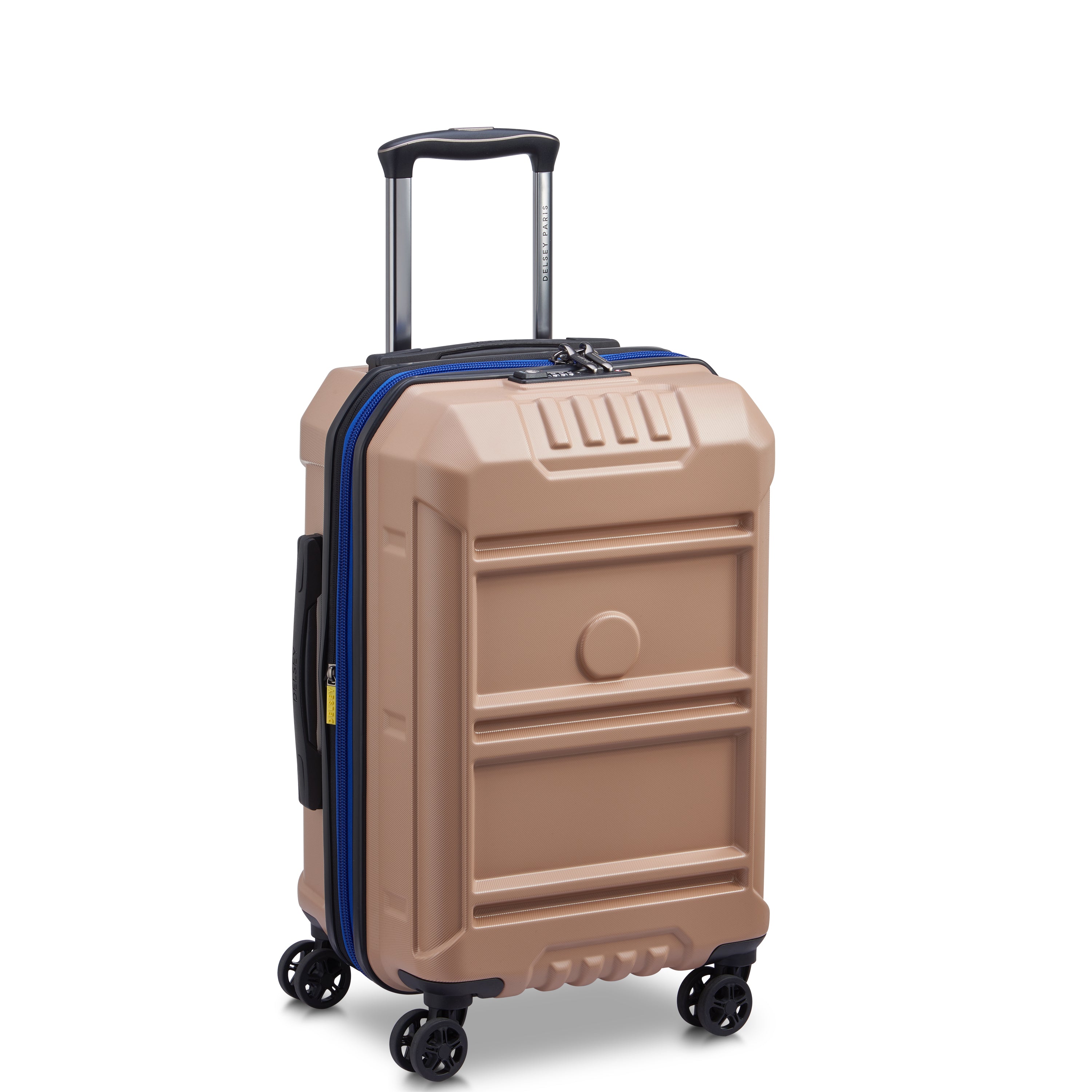 【 DELSEY 公式】デルセー DELSEY PARIS REMPART 55 CM 4 DOUBLE-WHEEL FLEX CABIN TROLLEY CASE ランパート スーツケース 40L 1-3泊 Sサイズ （BROWN） BROWN