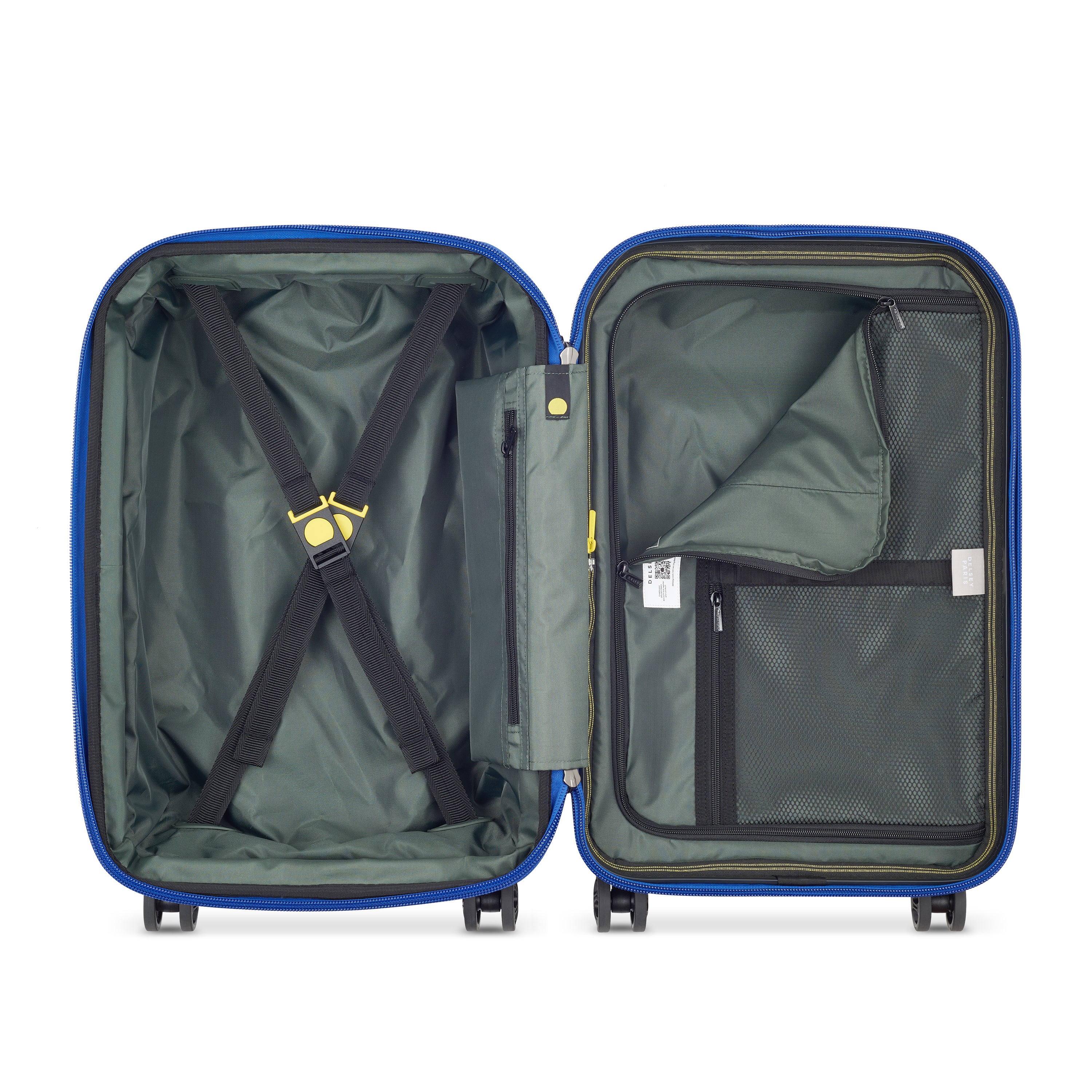【 DELSEY 公式】デルセー DELSEY PARIS REMPART 55 CM 4 DOUBLE-WHEEL FLEX CABIN TROLLEY CASE ランパート スーツケース 40L 1-3泊 Sサイズ （BROWN） BROWN