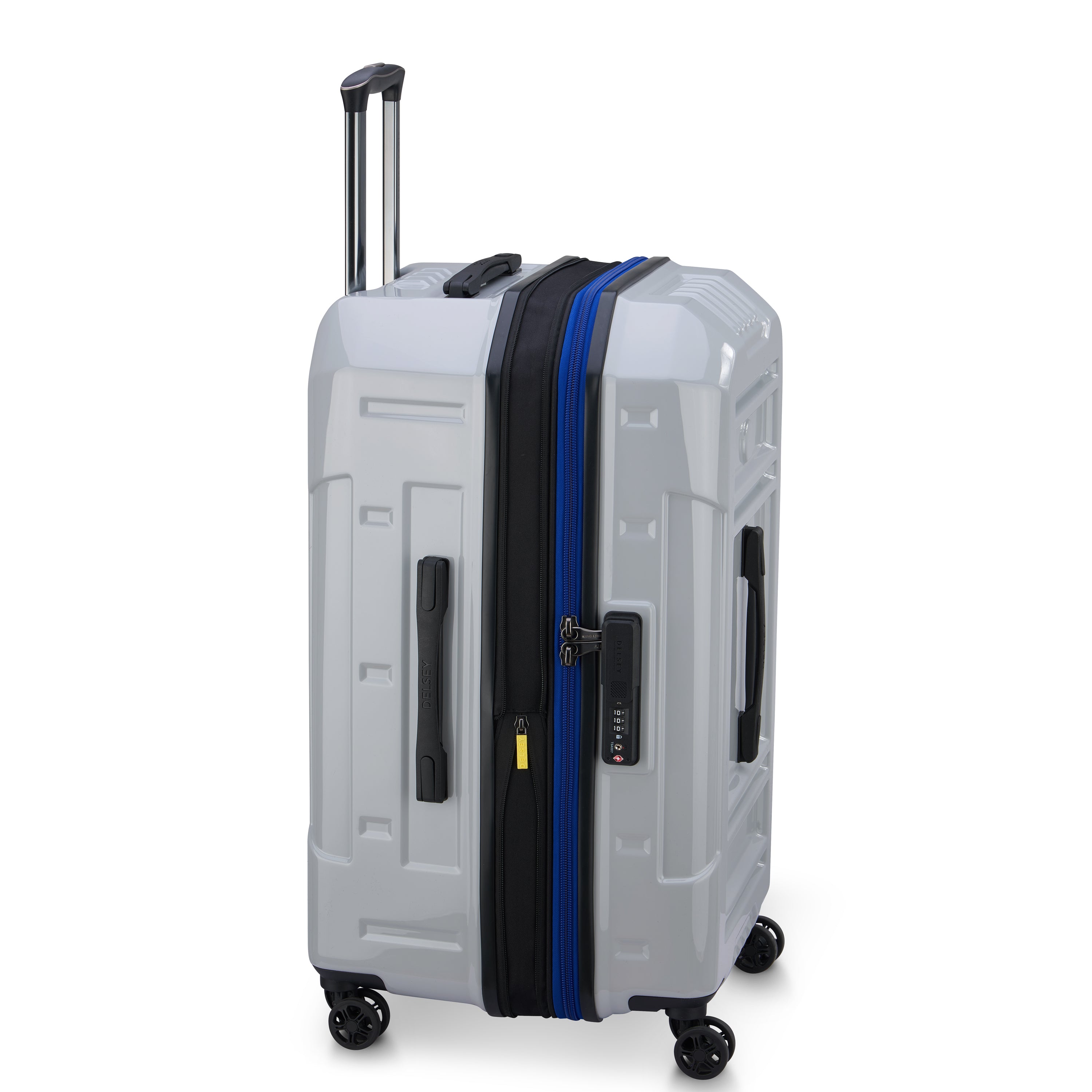 【 DELSEY 公式】デルセー DELSEY PARIS REMPART ランパート スーツケース 89L 7泊以上 Lサイズ キャリーケース TSAロック （GREY） GREY