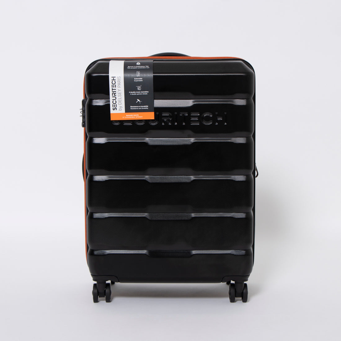 DELSEY PARIS 【 DELSEY Official】 SECURITECH CITADEL Suitcase 69L 4-6 Nights M Size with Expansion Function Carry Case