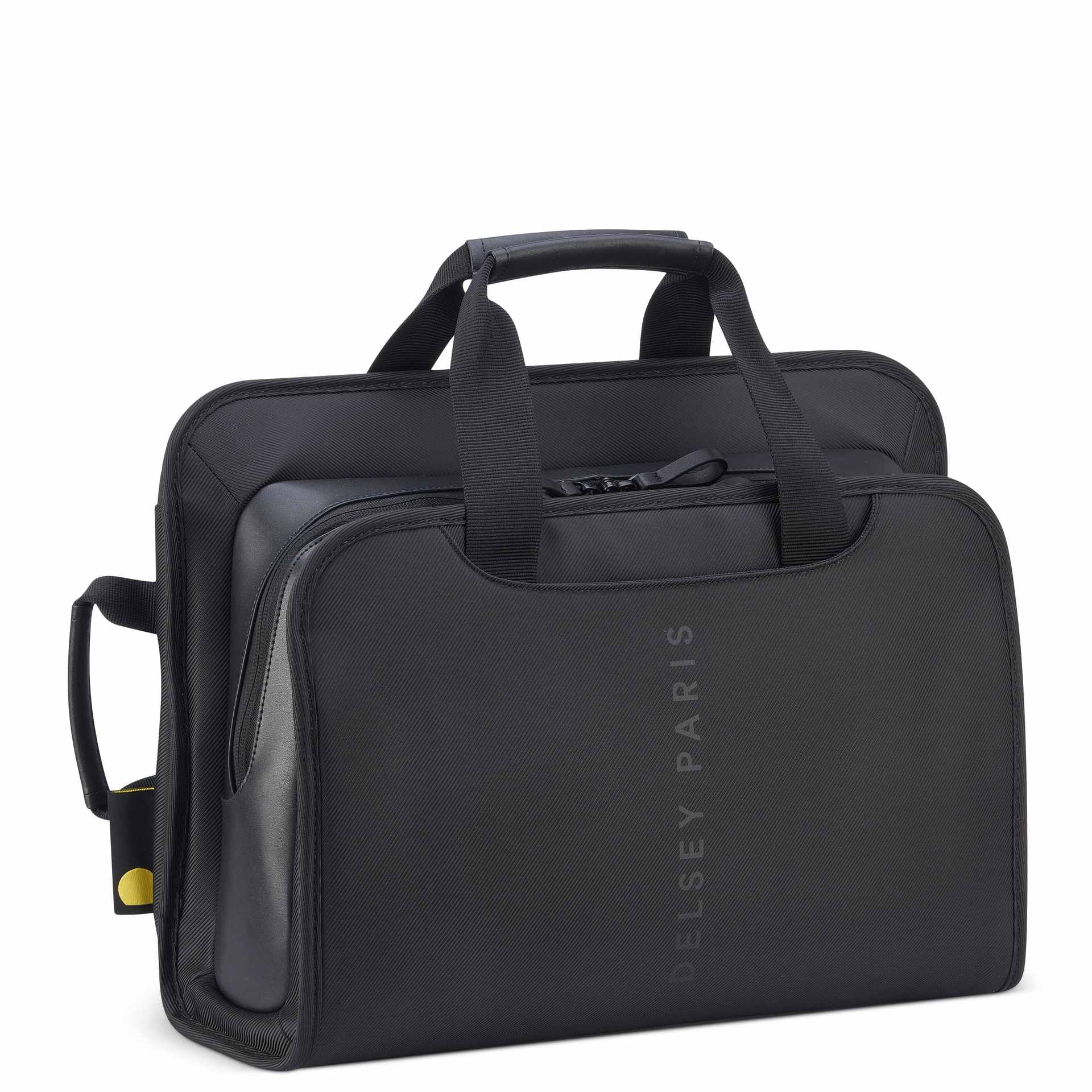 德爾塞 DELSEY PARIS 【 DELSEY 官方】 ARCHE 商務包 2CPT SATCHEL 2way 手提包 背包 14 吋電腦相容