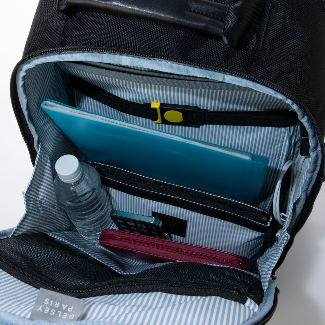 DELSEY PARIS 【 DELSEY Official】 WAGRAM Backpack 2-CPT BACKPACK Compatible with 15.6-inch PC