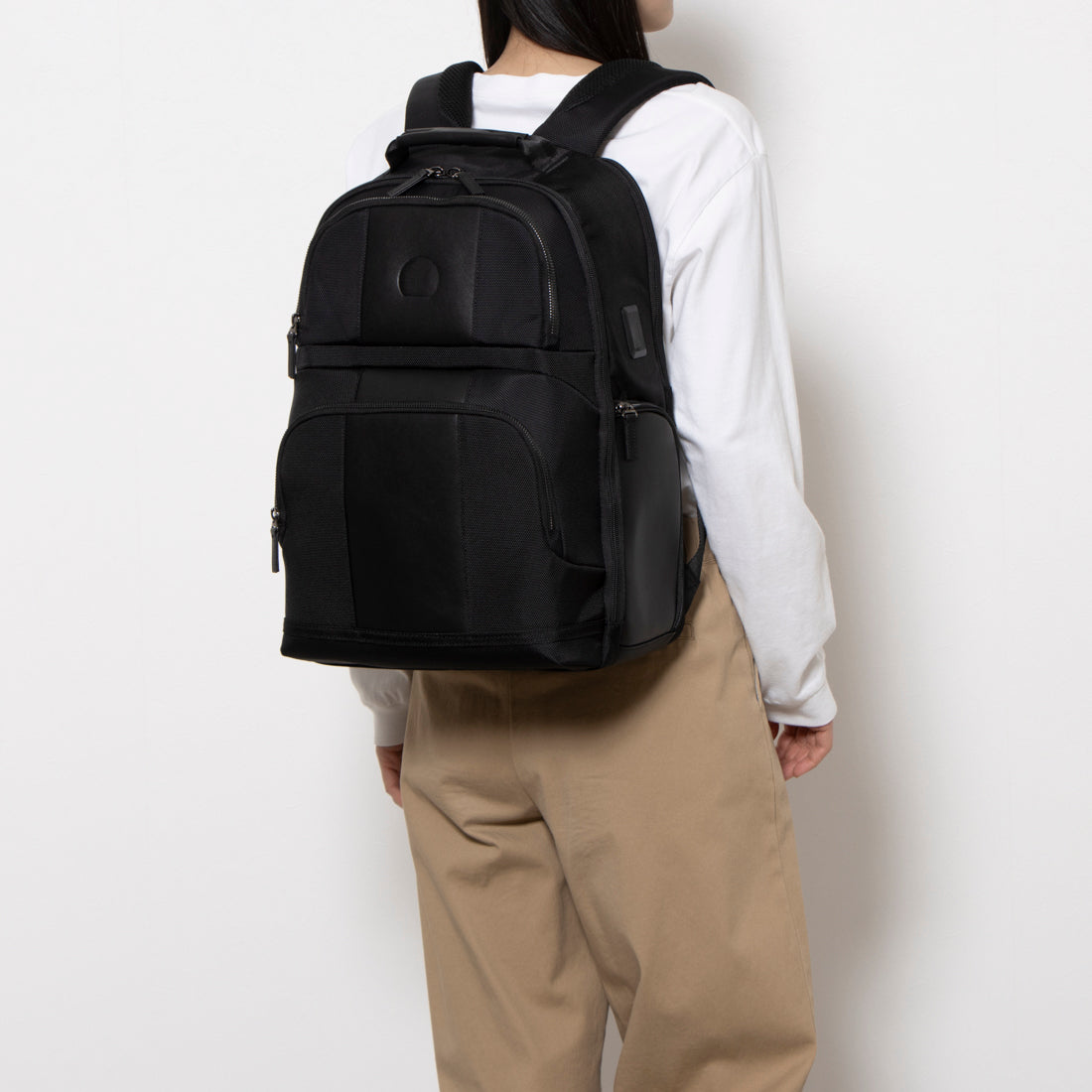 DELSEY PARIS 【 DELSEY Official】 WAGRAM Backpack 2-CPT BACKPACK Compatible with 15.6-inch PC