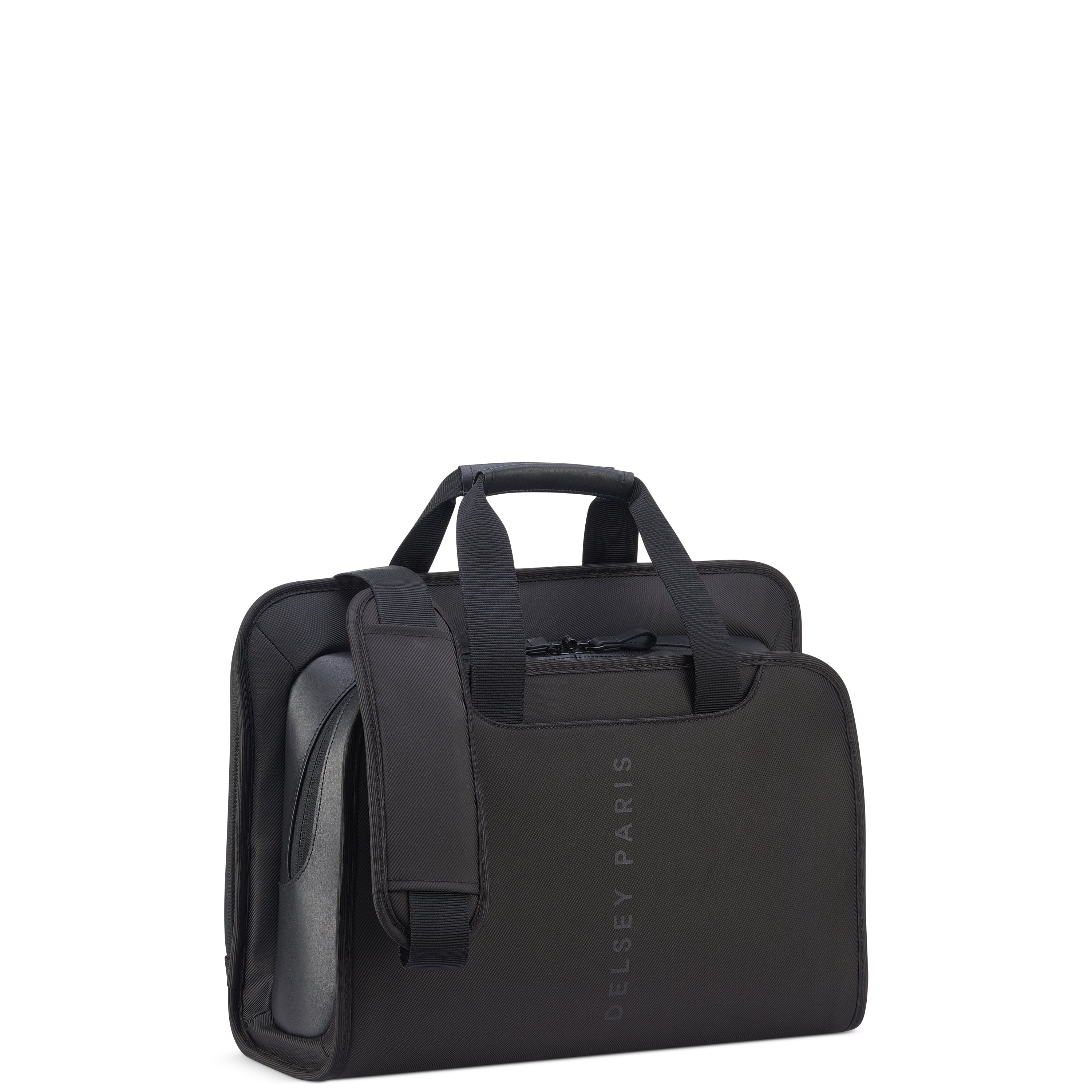 DELSEY PARIS 【 DELSEY Official】 ARCHE Business Bag 2CPT Satchel with Shoulder Strap, Compatible with 14-inch PC