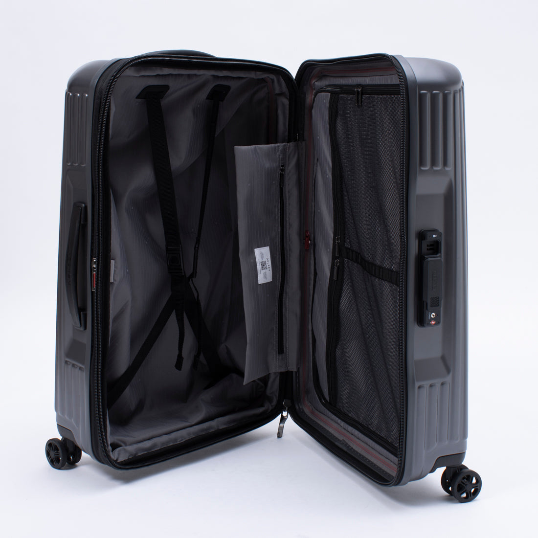 Delsey DELSEY PARIS 【 DELSEY Official】 SECURITIME ZIP Suitcase 77L+8L Metallic Slim M Size