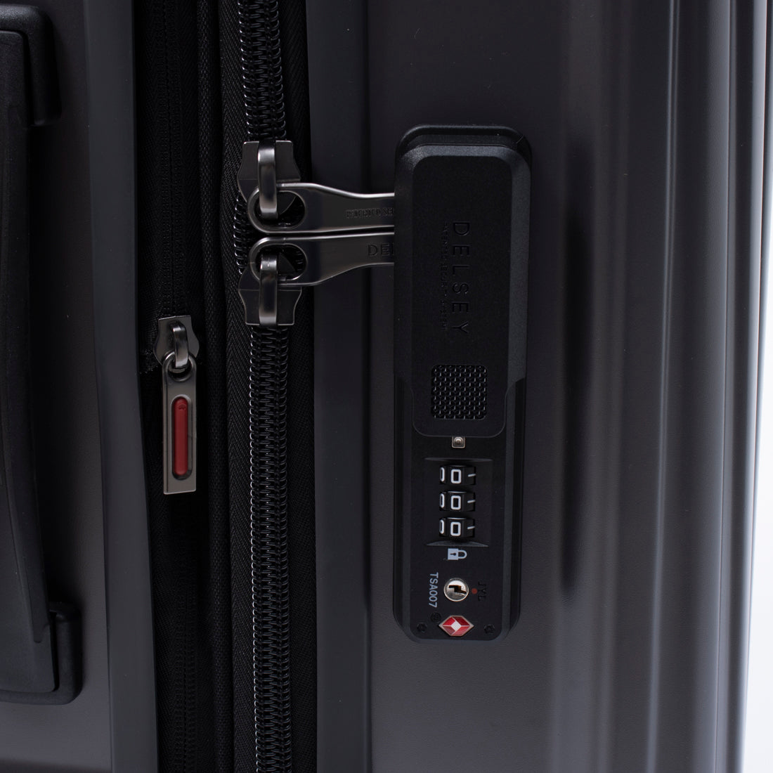 Delsey DELSEY PARIS 【 DELSEY Official】 SECURITIME ZIP Suitcase 77L+8L Metallic Slim M Size