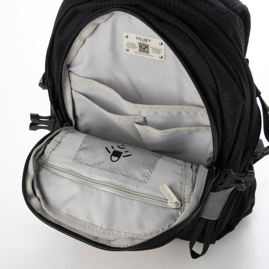 DELSEY PARIS 【 DELSEY Official】 NOMADE Backpack 12L S Size Lightweight Laptop Protection Anti-RFID