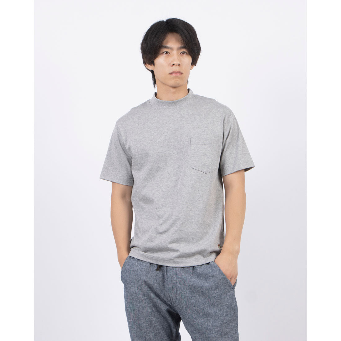 デビューメンズ DEBUTTO MAN カットソートップス,グレー