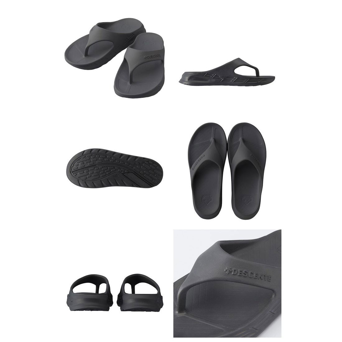デサント DESCENTE サンダル メンズ レディース エナザイトカームトング SO223 LTH42 DESCENTE ENERZITE CALM THONG V2 トングサンダル 厚底 コンフォート （ベージュ） ベージュ