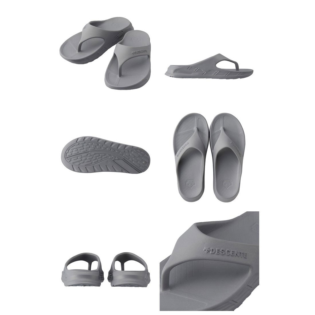 デサント DESCENTE サンダル メンズ レディース エナザイトカームトング SO223 LTH42 DESCENTE ENERZITE CALM THONG V2 トングサンダル 厚底 コンフォート （ベージュ） ベージュ