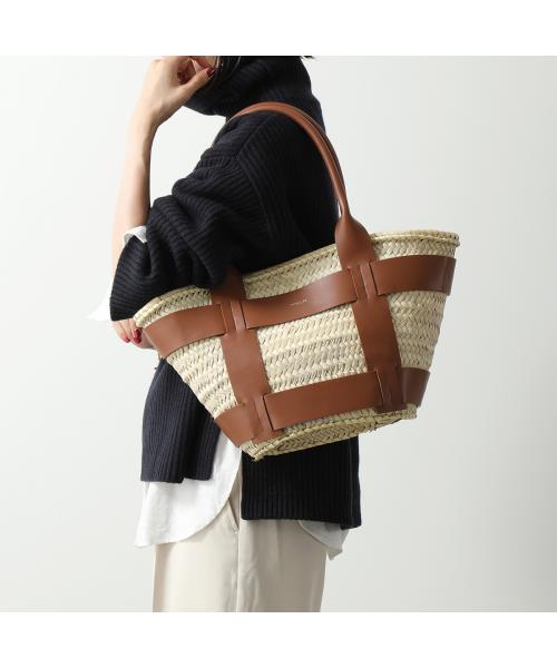 Demellier DEMELLIER Basket Bag SANTORINI Raffia Tote Bag