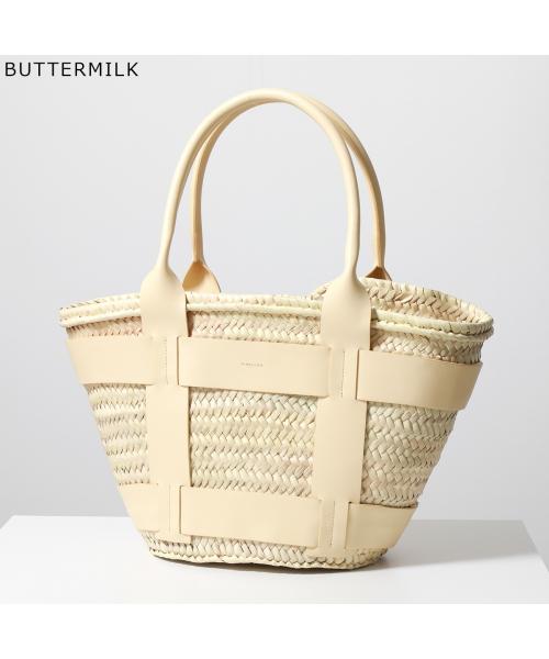 Demellier DEMELLIER Basket Bag SANTORINI Raffia Tote Bag
