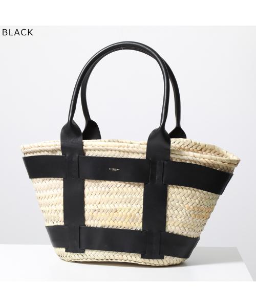 Demellier DEMELLIER Basket Bag SANTORINI Raffia Tote Bag