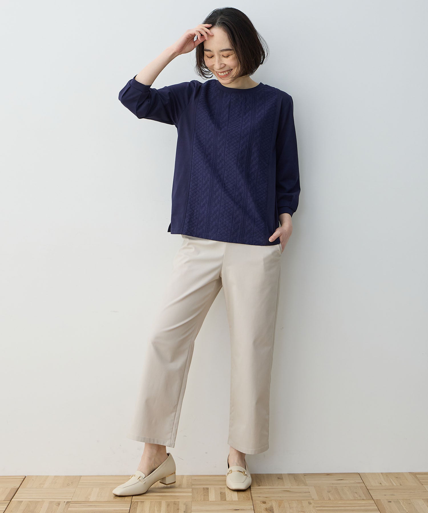デコイ DECOY ストレッチストレートパンツ