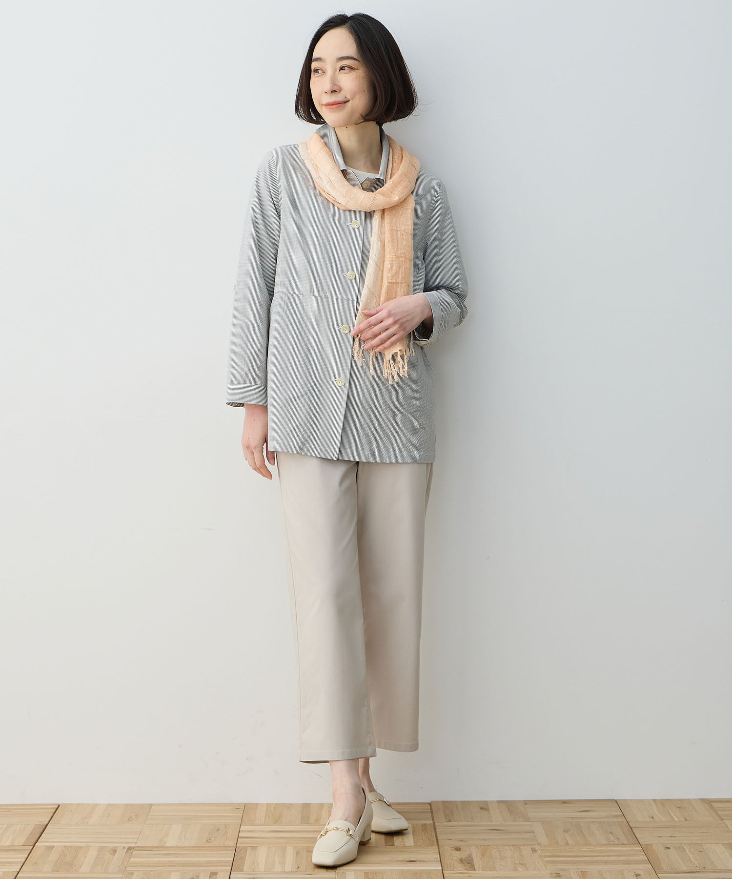 デコイ DECOY ストレッチストレートパンツ