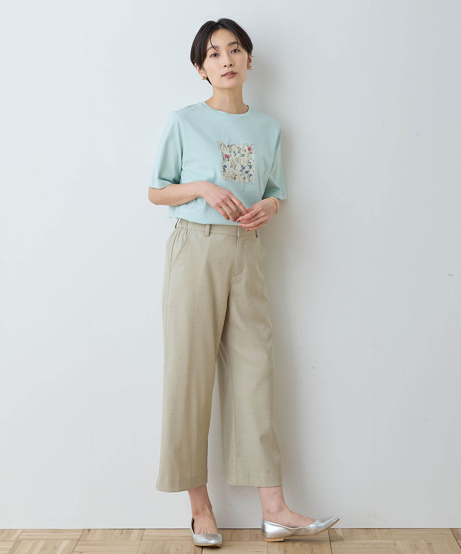 デコイ DECOY 【ひやさら】【UVカット】プリントTシャツ （グリーン） グリーン