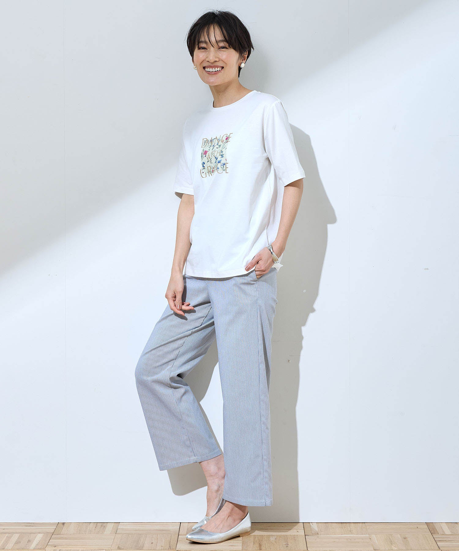 デコイ DECOY 【ひやさら】【UVカット】プリントTシャツ （グリーン） グリーン