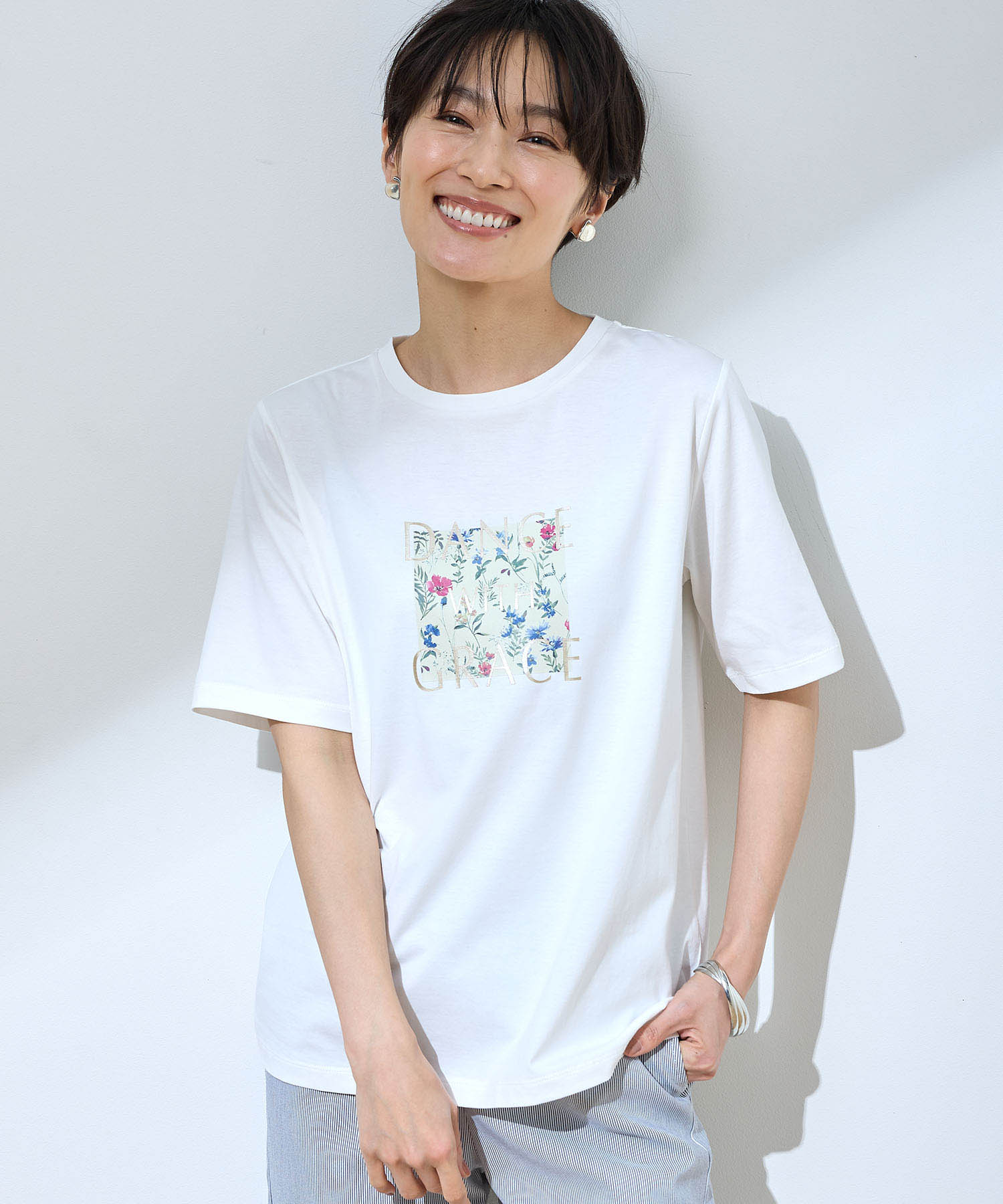 デコイ DECOY 【ひやさら】【UVカット】プリントTシャツ （グリーン） グリーン