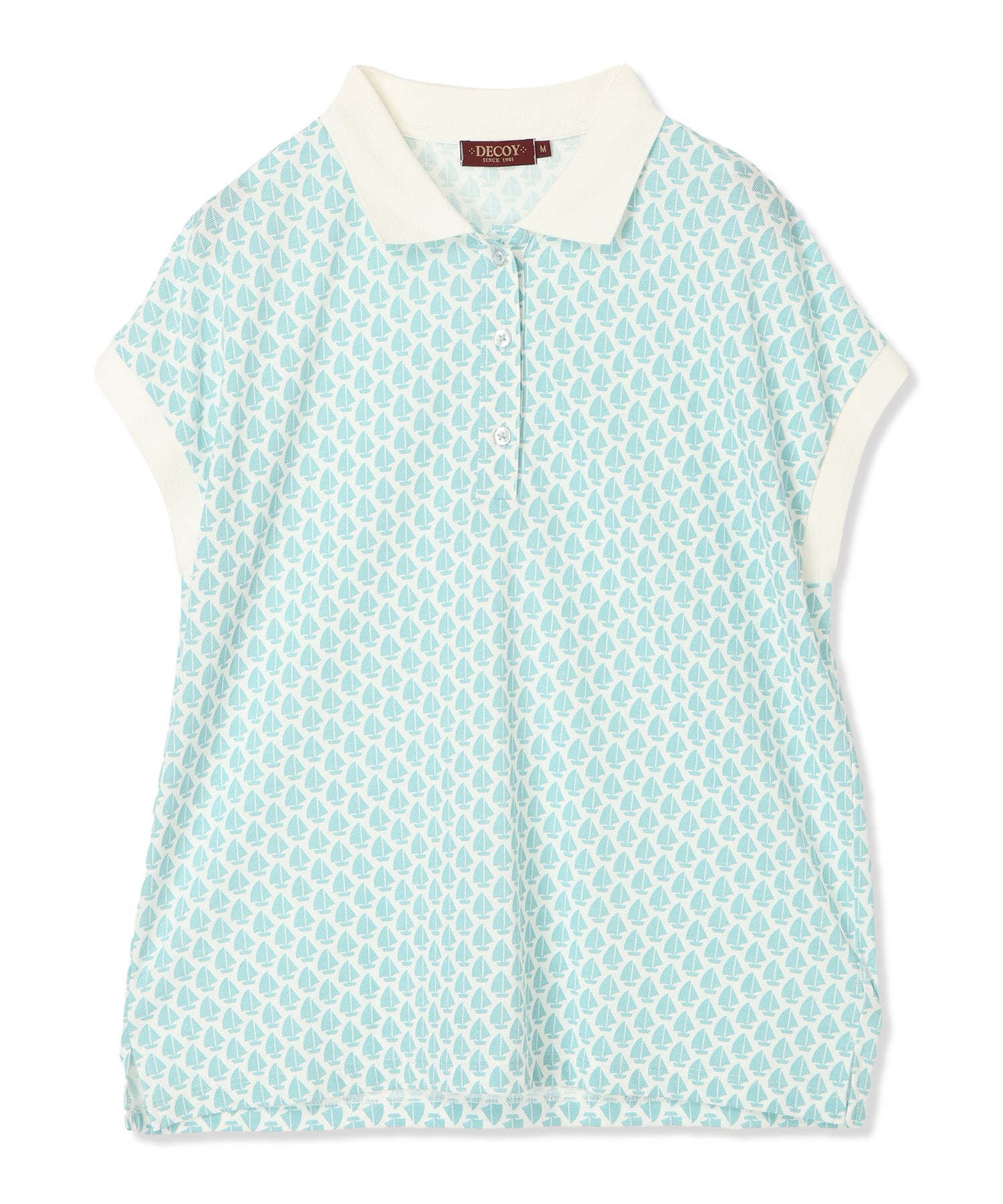 デコイ DECOY 【ひやさら】【UVカット】カノコポロTシャツ （ブルー） ブルー