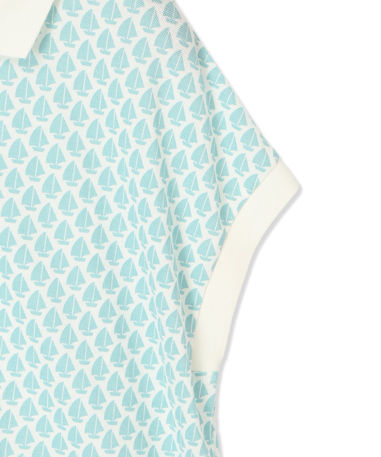デコイ DECOY 【ひやさら】【UVカット】カノコポロTシャツ （ブルー） ブルー