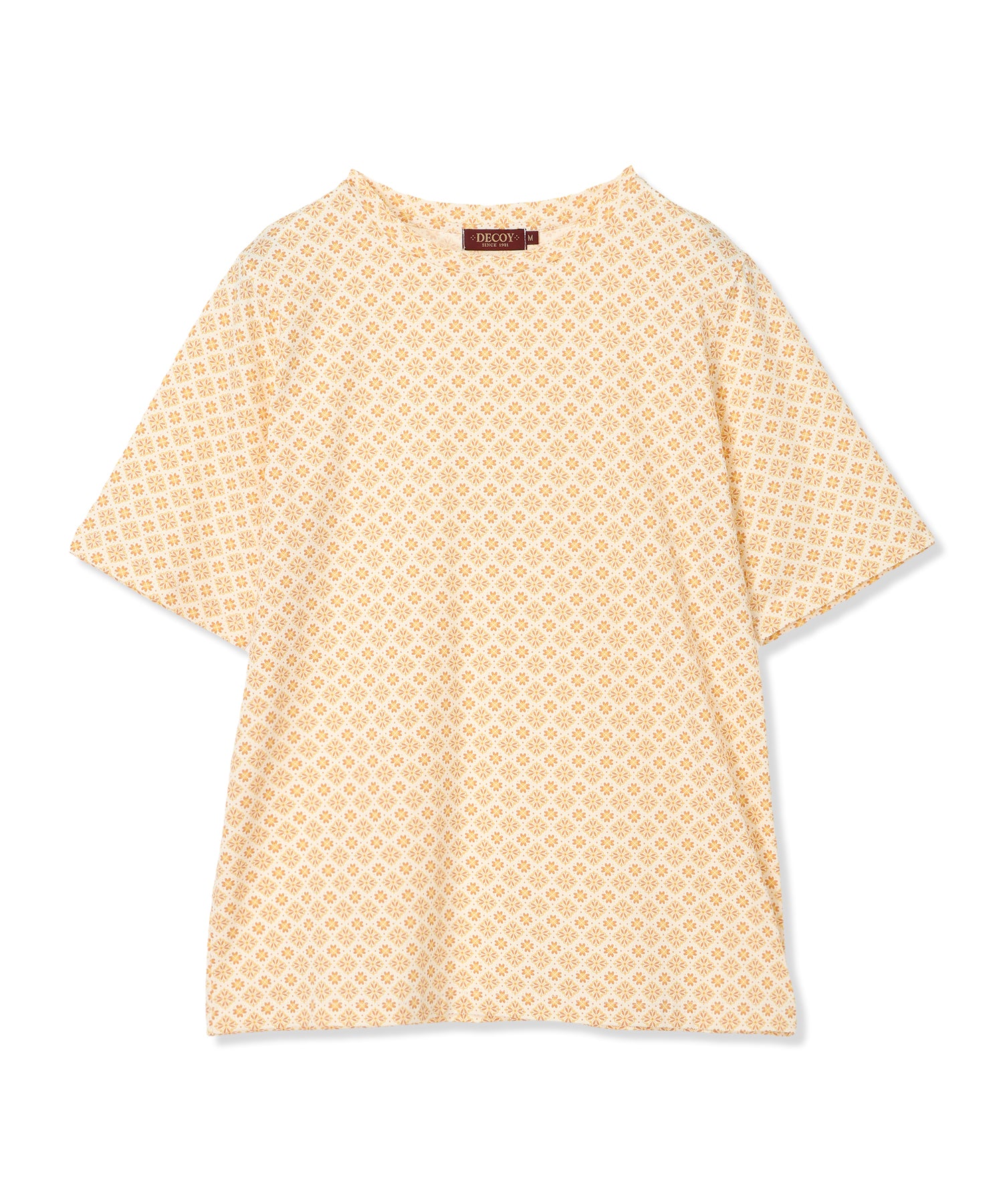 デコイ DECOY 【ひやさら】【UVカット】総プリントTシャツ （ネイビー） ネイビー
