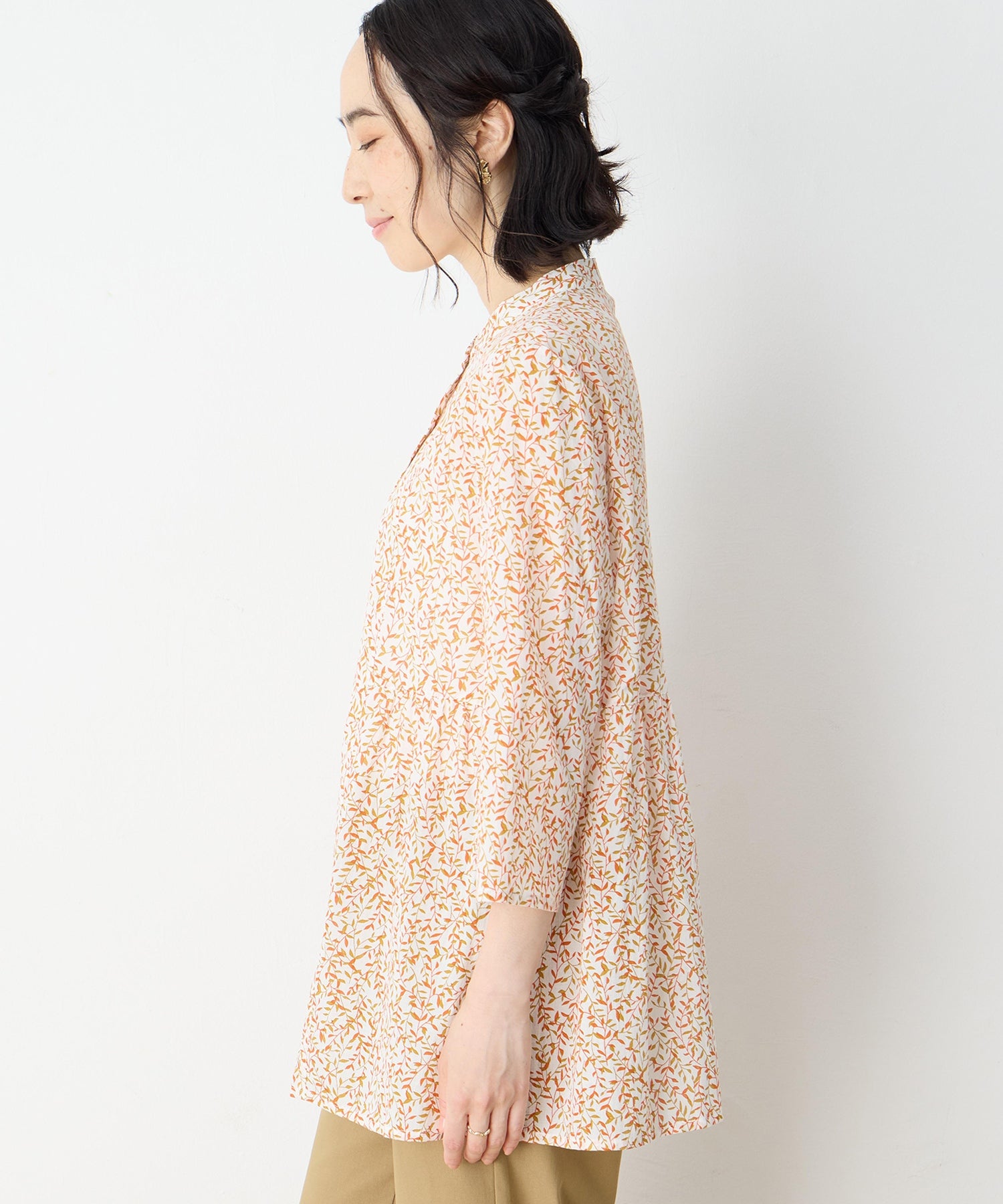 デコイ DECOY プリントロングシャツ （ネイビー） ネイビー