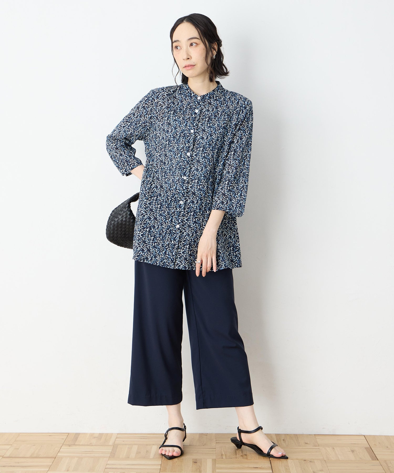デコイ DECOY プリントロングシャツ （ネイビー） ネイビー