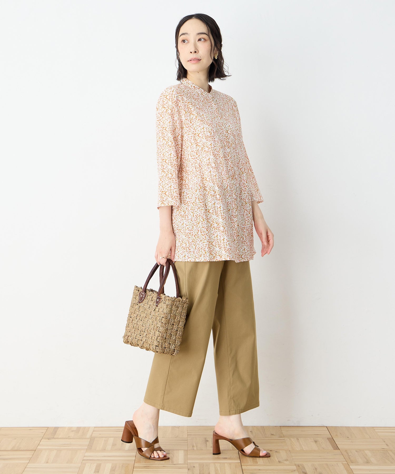 デコイ DECOY プリントロングシャツ （ネイビー） ネイビー