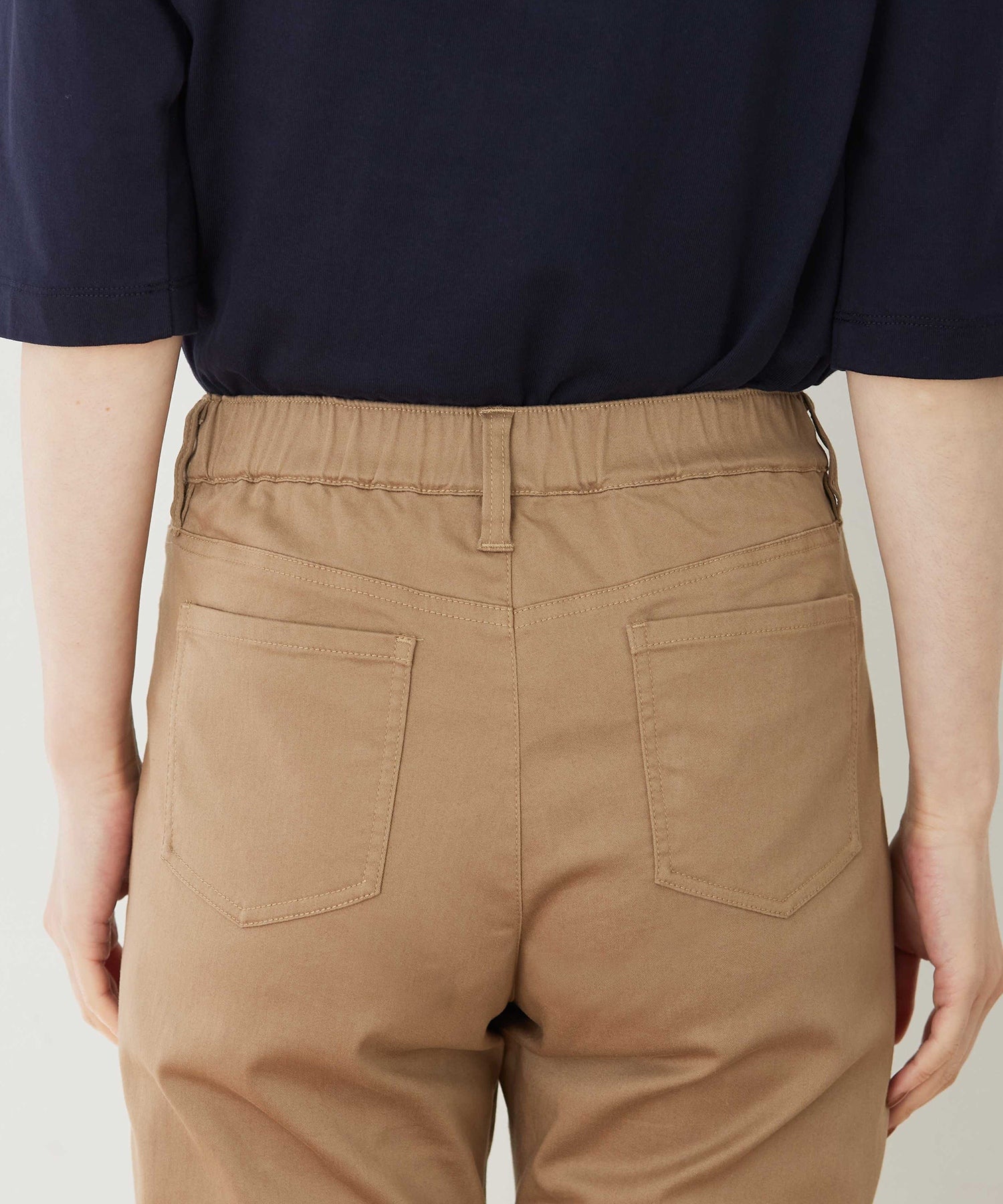 デコイ DECOY ストレッチストレートパンツ （ブラウン） ブラウン