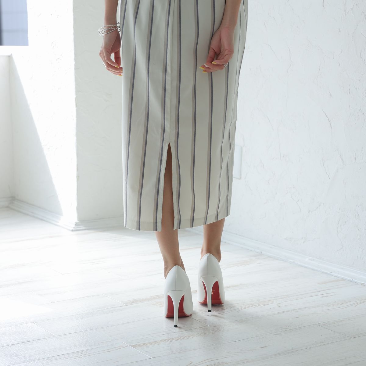 デメテル DEMETER クッションソール入り ピンヒールパンプス