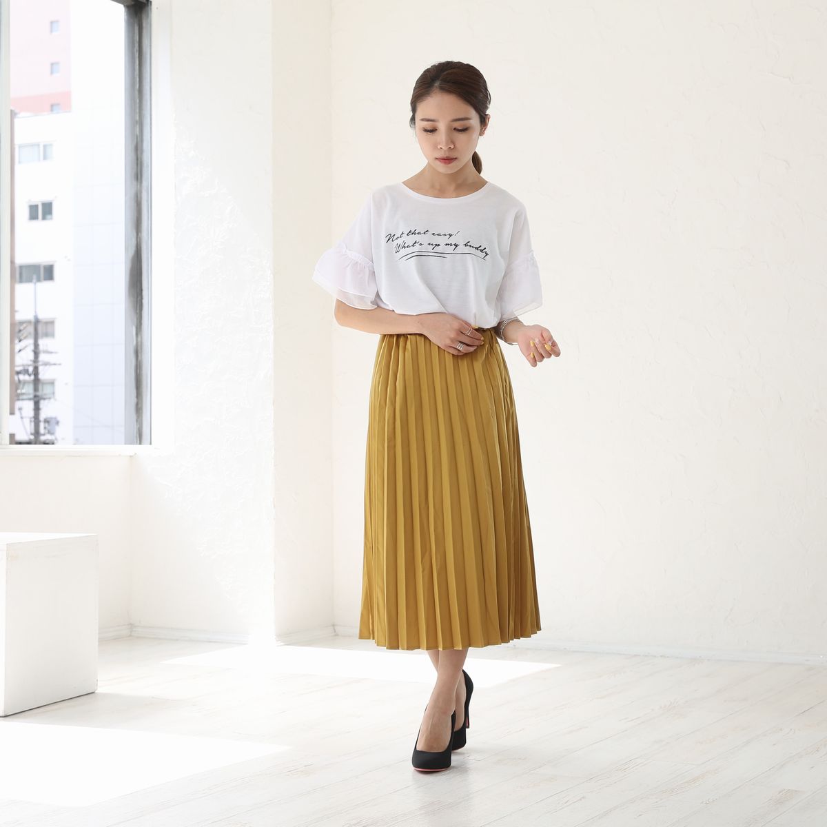 デメテル DEMETER クッションソール入り ピンヒールパンプス