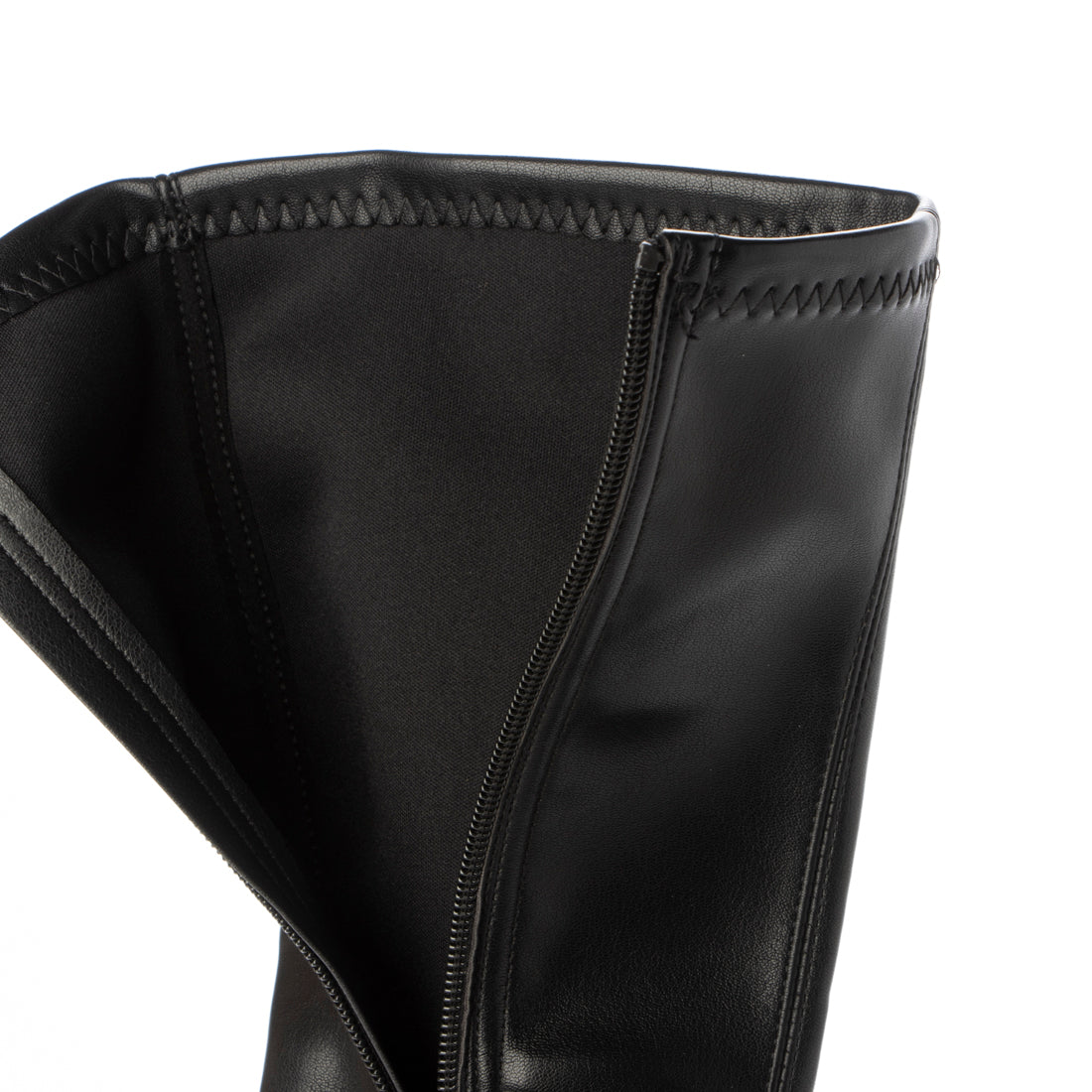 Demeter Lightweight Thick Sole Sneaker-Style Stretch Long Boots