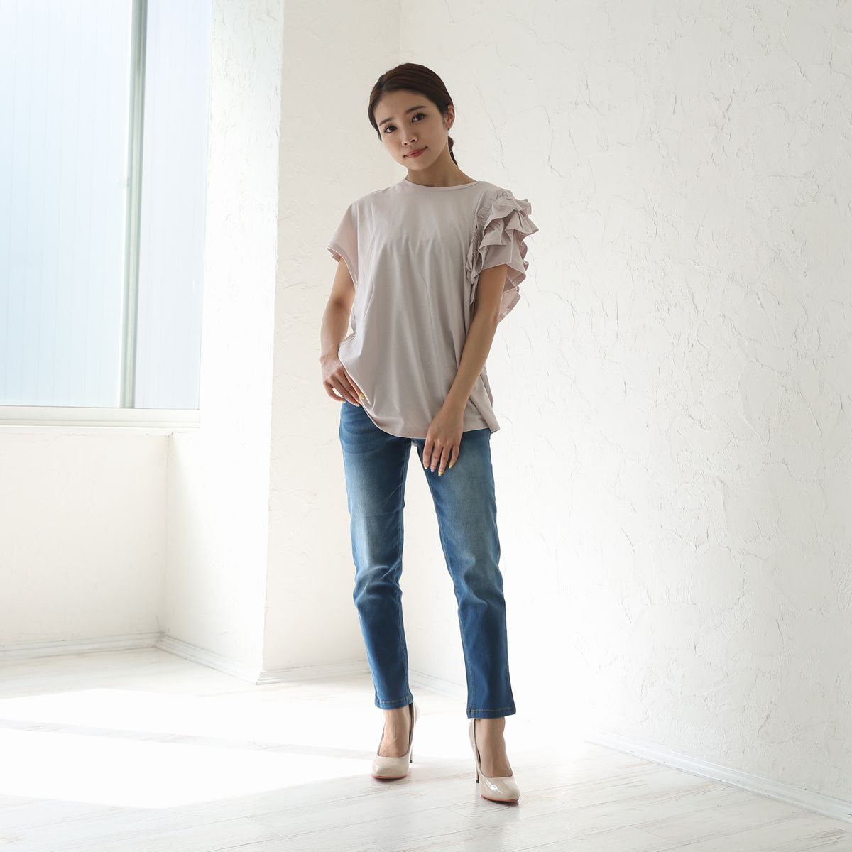 デメテル DEMETER クッションソール入り ピンヒールパンプス