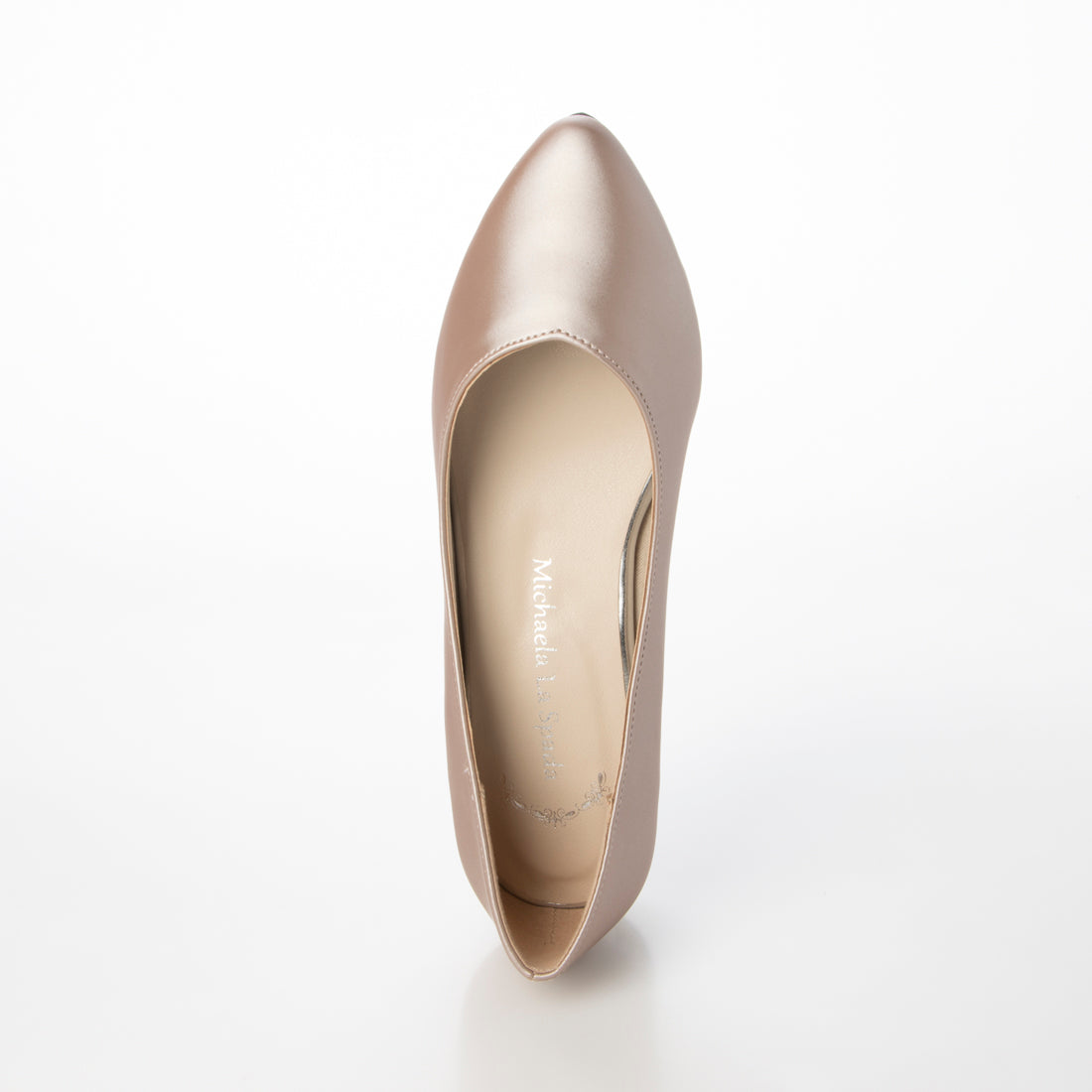 DEMETER 2.5cm pointed toe pearl heel pumps