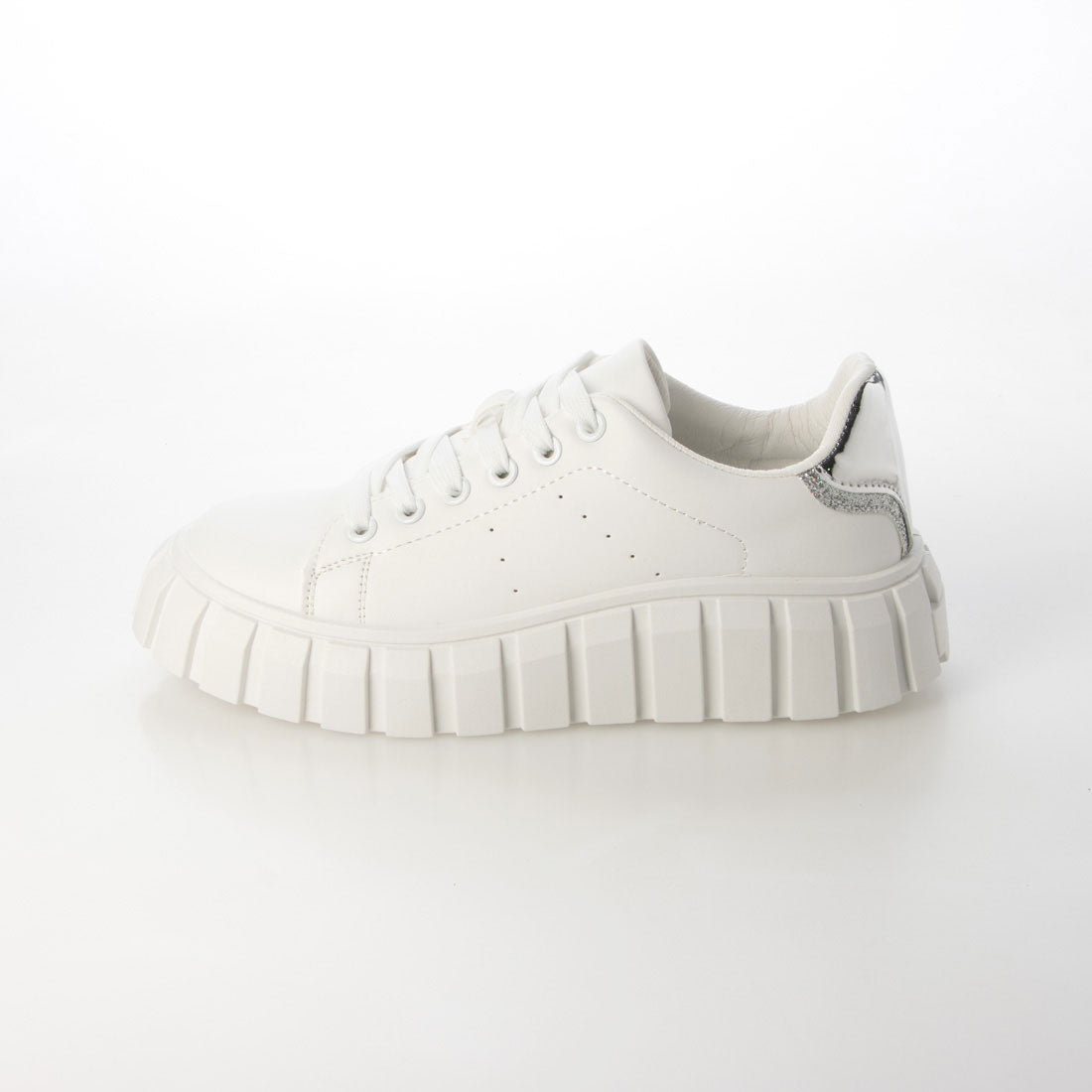 DEMETER thick sole ☆ uneven volume sole lace-up low cut sneakers