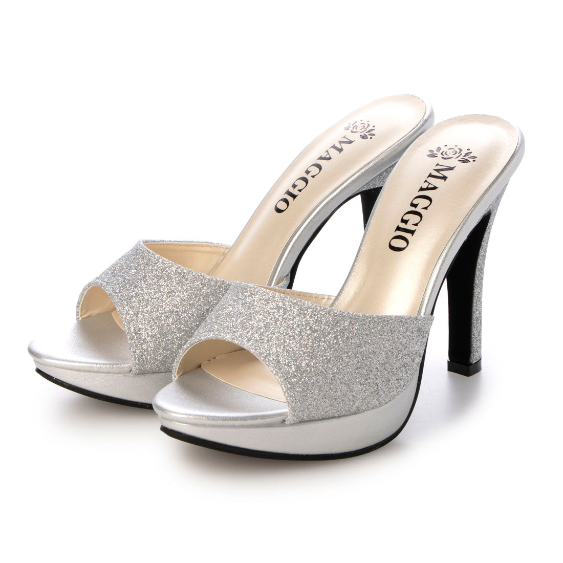 デメテル DEMETER 厚底☆オープントゥ ピンヒール ミュールサンダル