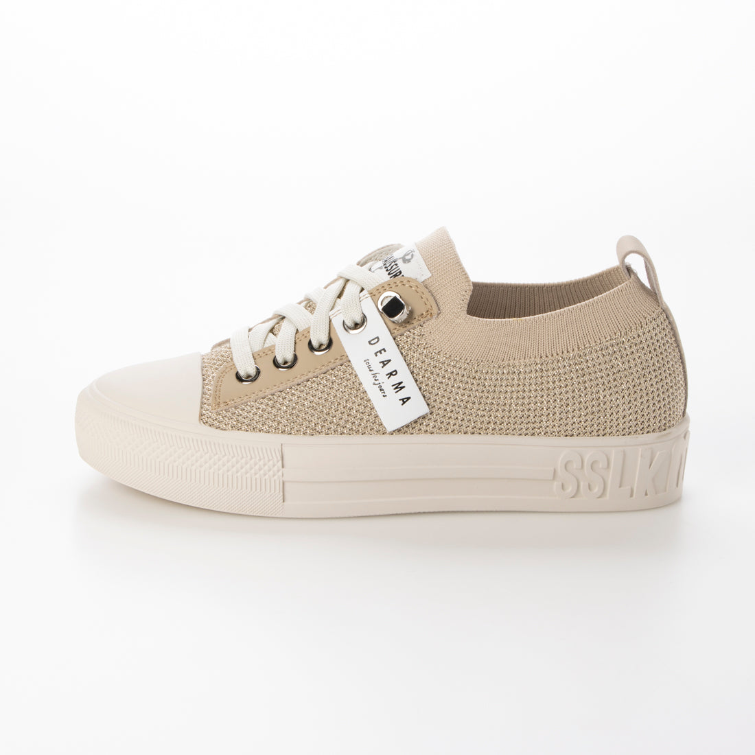 DIARMA DEARMA Lame Knit Sneakers