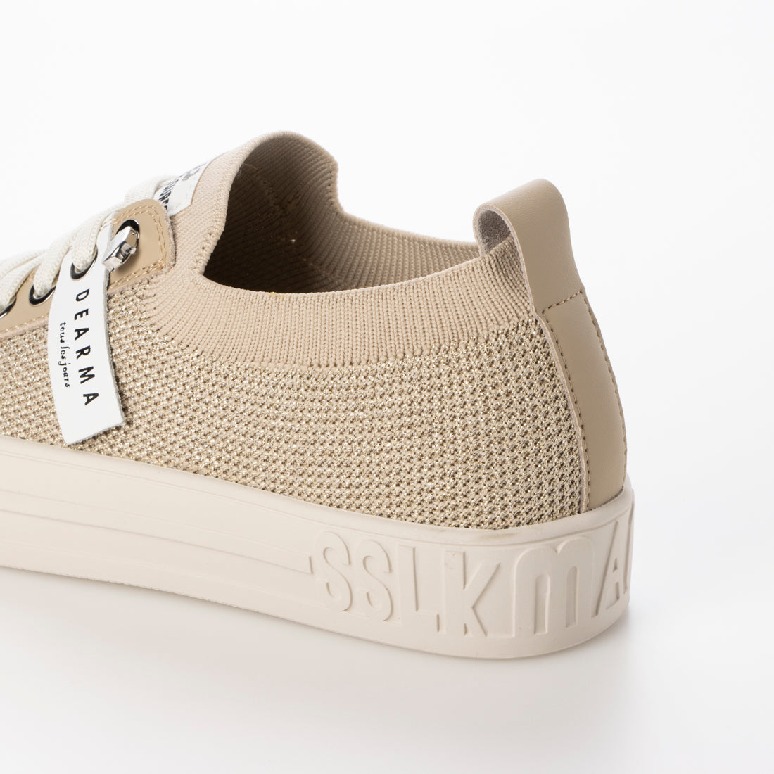 DIARMA DEARMA Lame Knit Sneakers