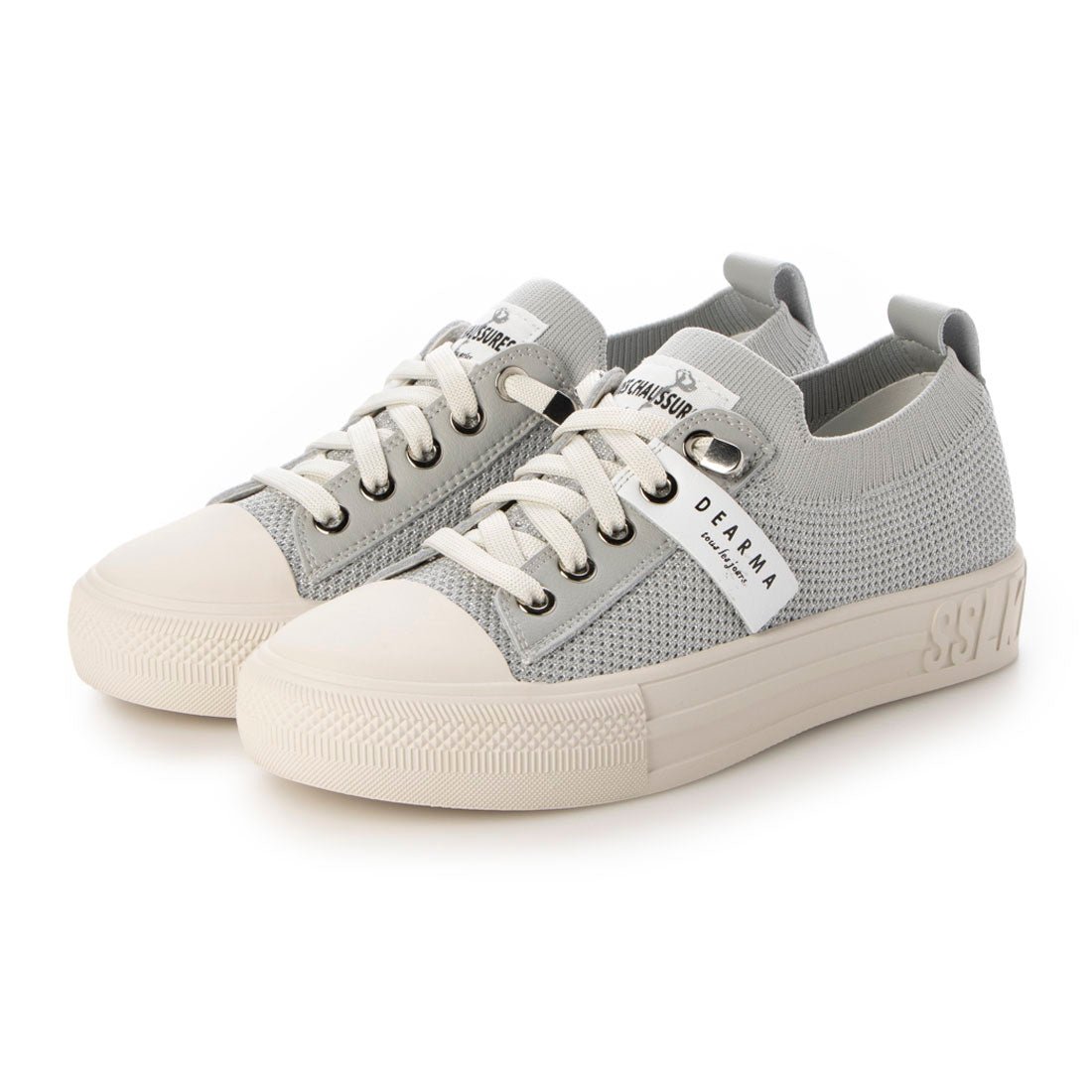 DIARMA DEARMA Lame Knit Sneakers