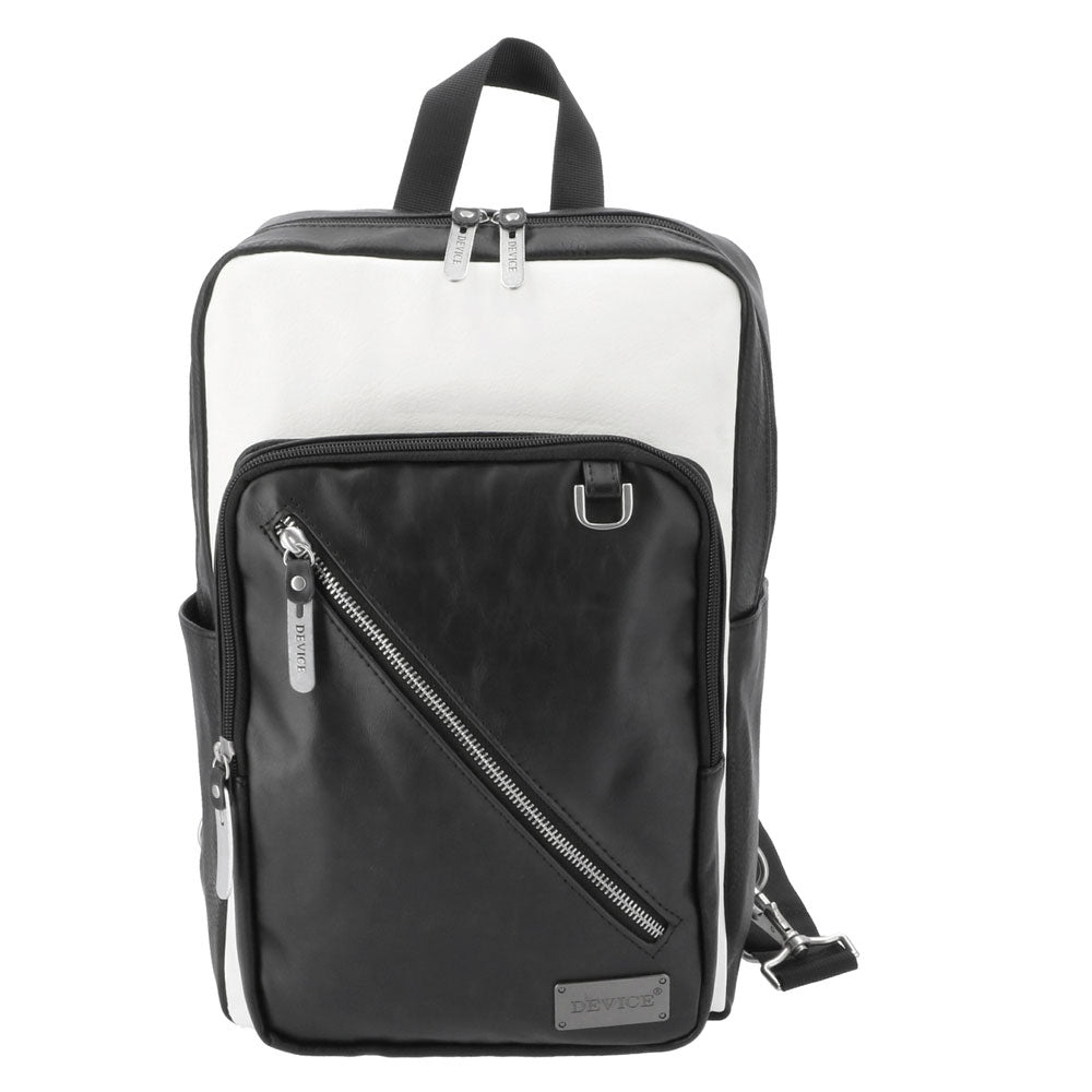 ディバイス DEVICE DEVICE デバイス Shade DBG90049 メガボディバッグ,ブラック/ホワイト