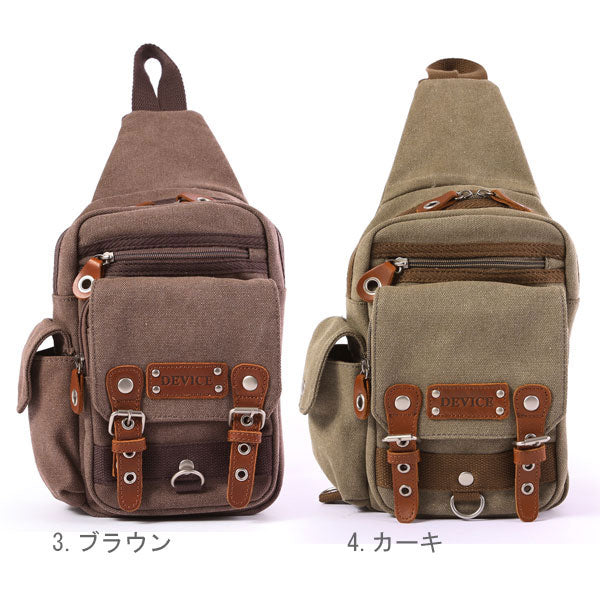 ディバイス DEVICE デバイス DEVICE #DBH-30028 ボディバッグ （1.ベージュ） 1.ベージュ