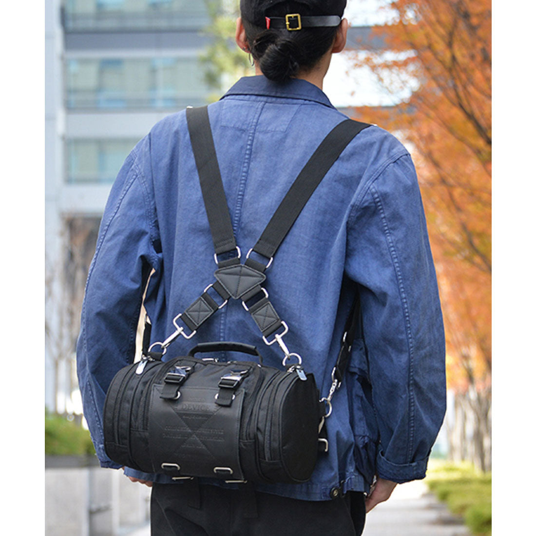 デバイス DEVICE Work ナイロン4wayヒップバッグ