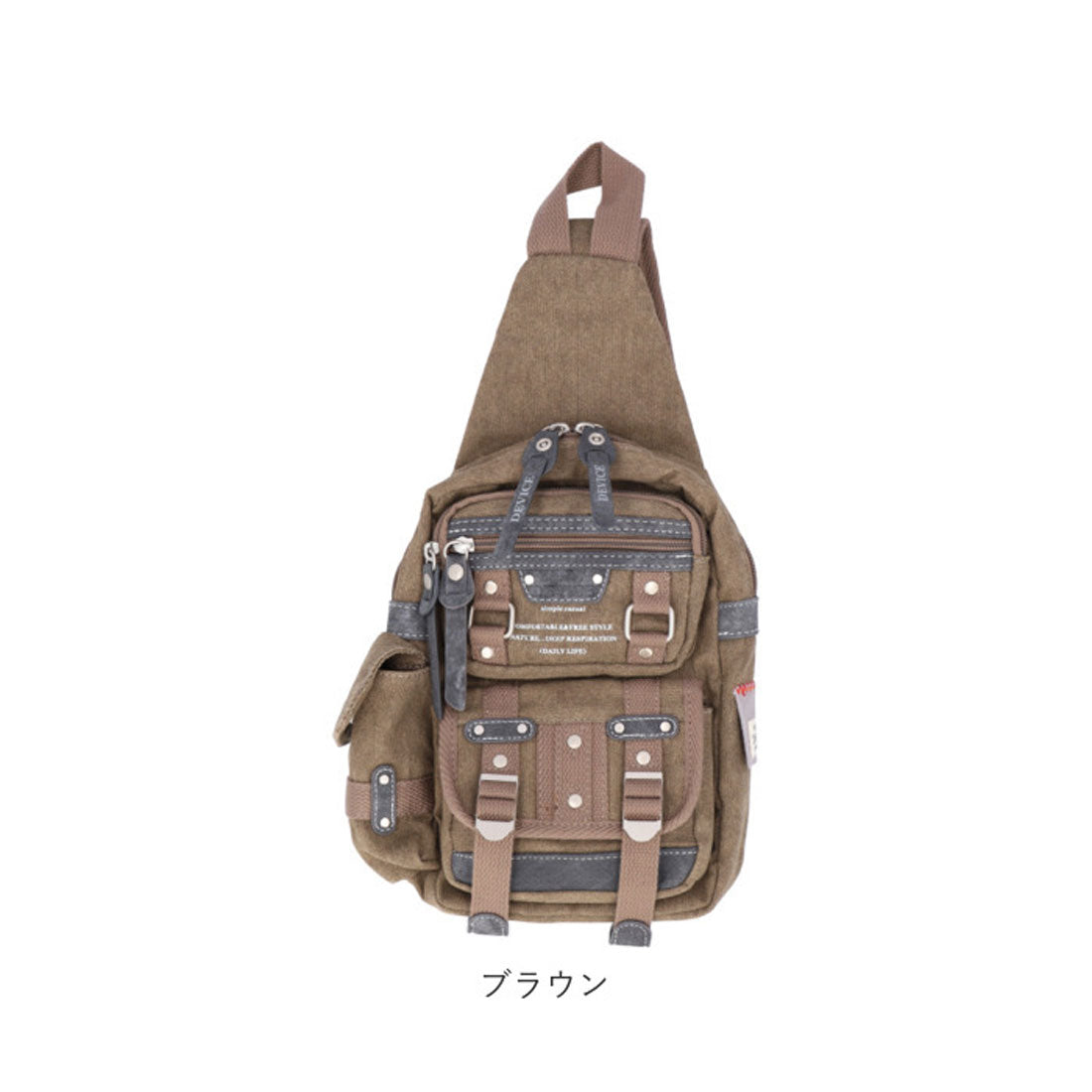 デバイス DEVICE DEVICE バッグ DBH31038 ボディバッグ ボデ （ブラウン） ブラウン